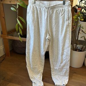 Gray Jogger Sweatpants